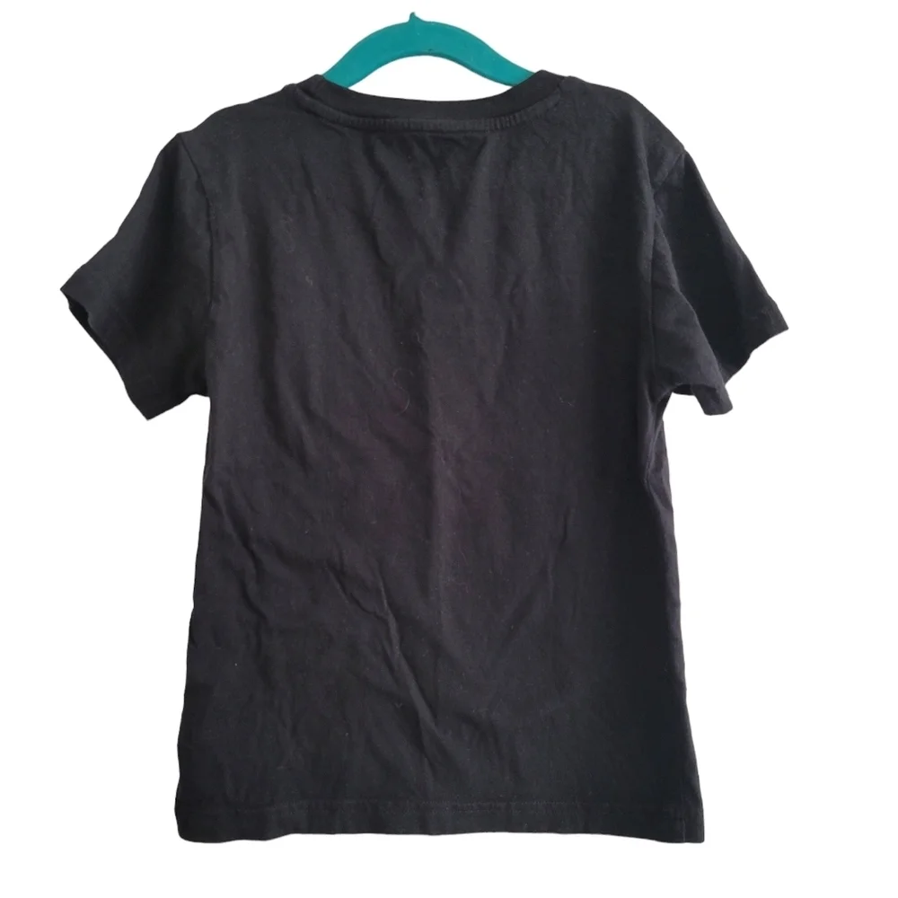 Adidas Zara Girls Black‎ Minimalist Streetwear Casual Outfit Trefoil Shirt Pants